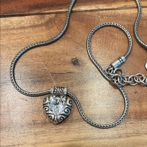 Brighton Regina Heart Reversible Pendant Necklace